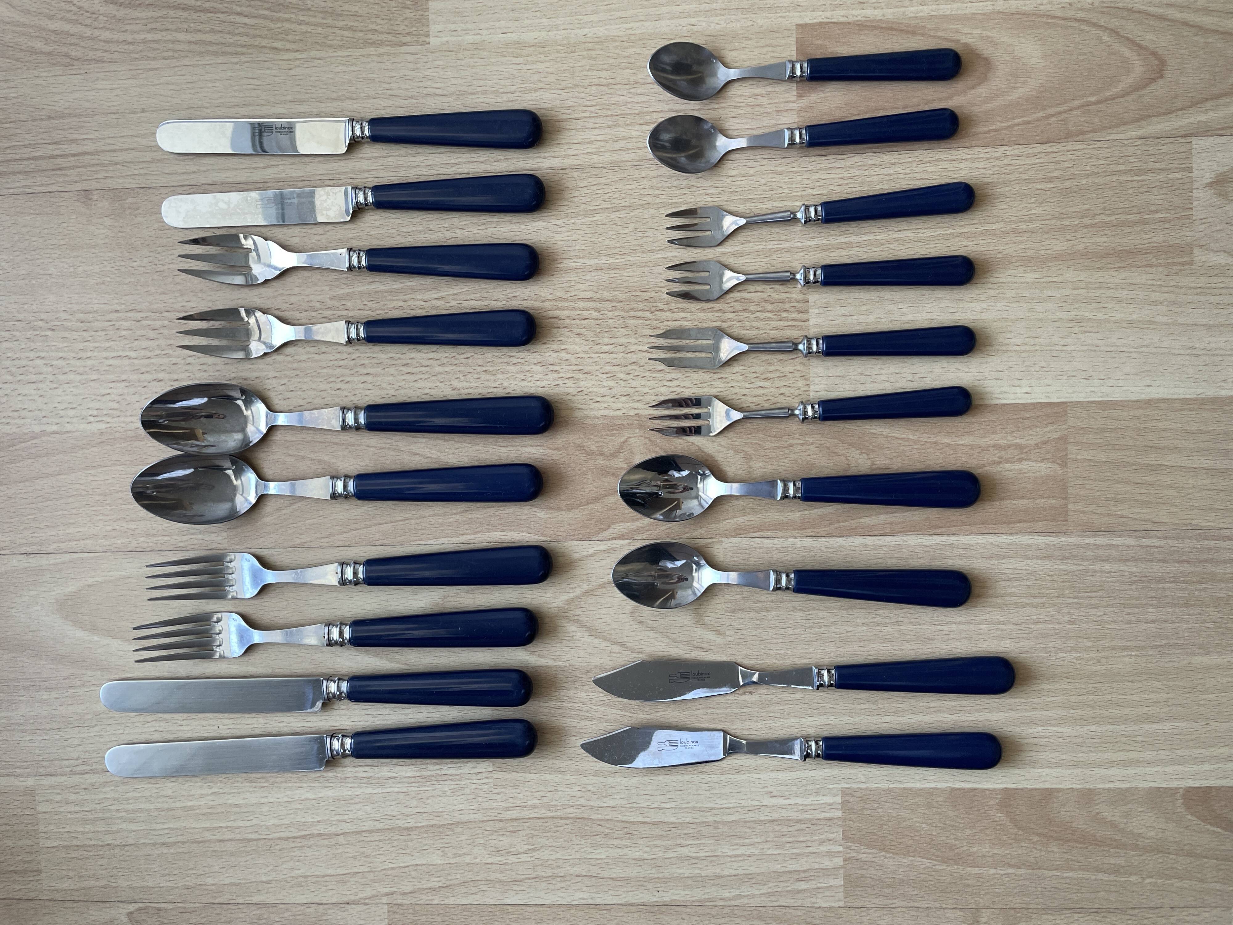 20 couverts Loubinox