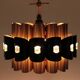 Copper & Black Pendant Lamp by Werner Schou for Coronell Elektro — Denmark, 1960s