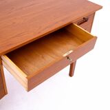 Teak desk, Denmark, 1960s.