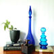 Diamond blue Empoli decanter