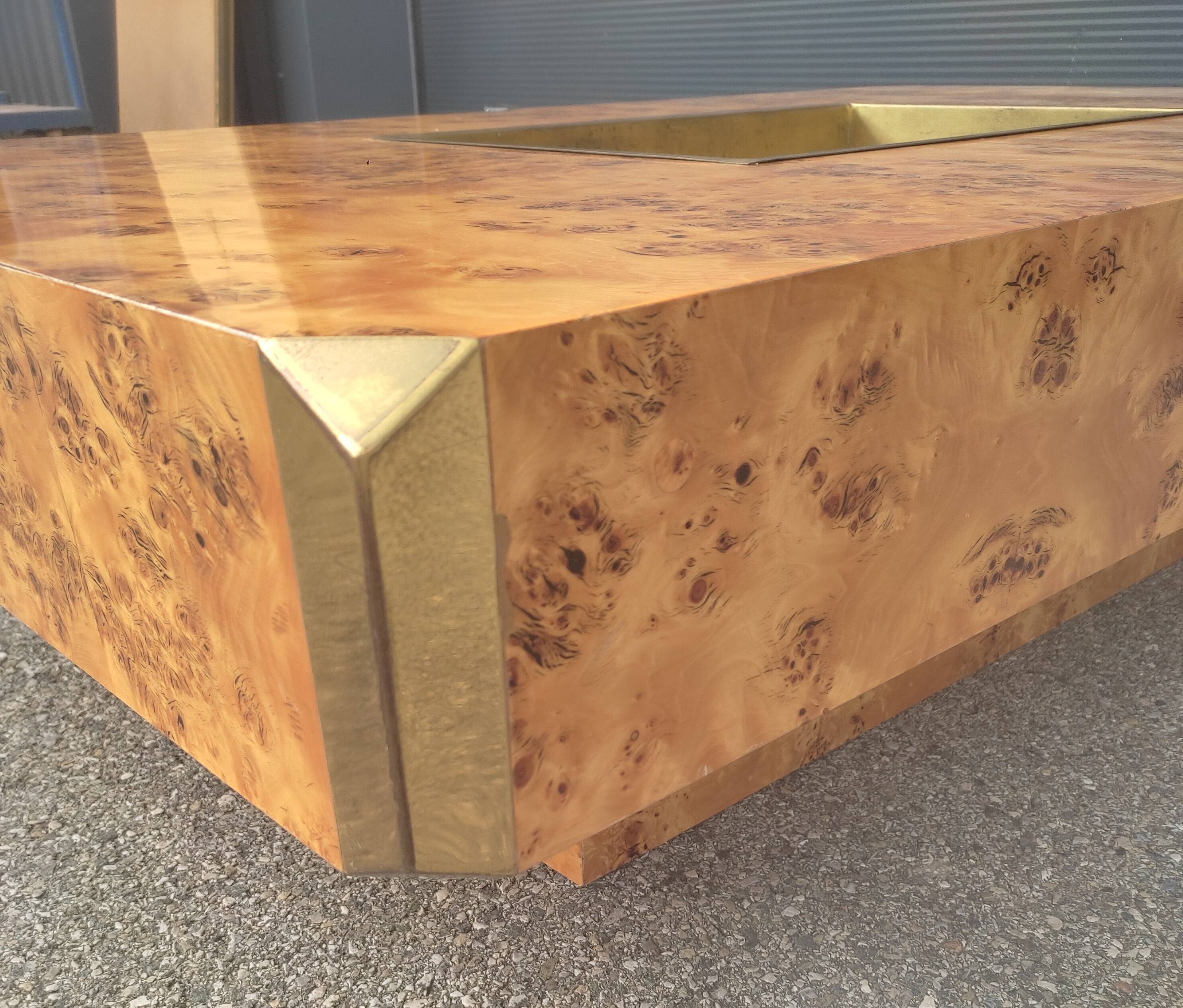 Willy Rizzo coffee table Alvéo model