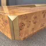 Table basse Willy Rizzo modèle Alvéo