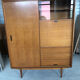 Vintage teak secretary from the 60s