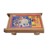 Wooden cart with 150 building parts