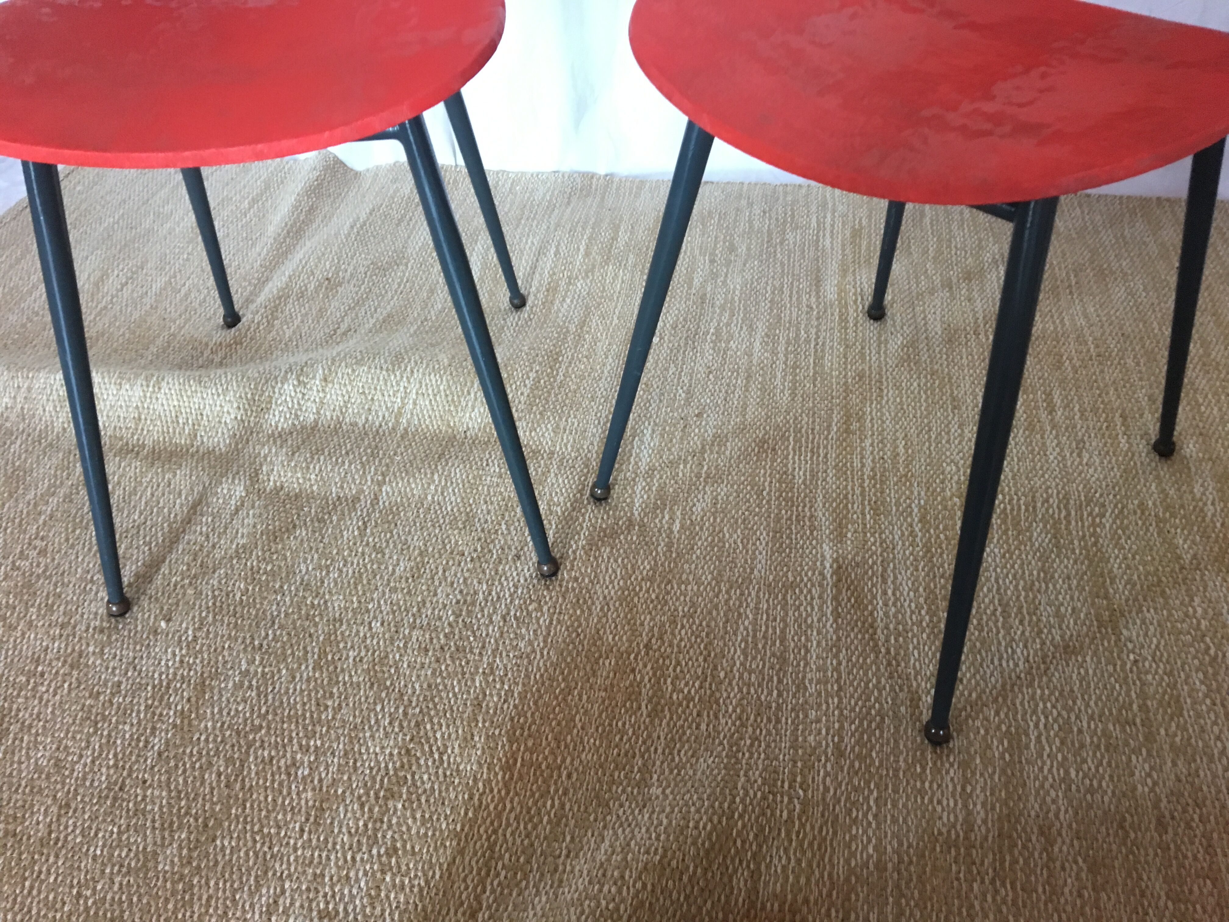 Pair of chairs 60s vinyl