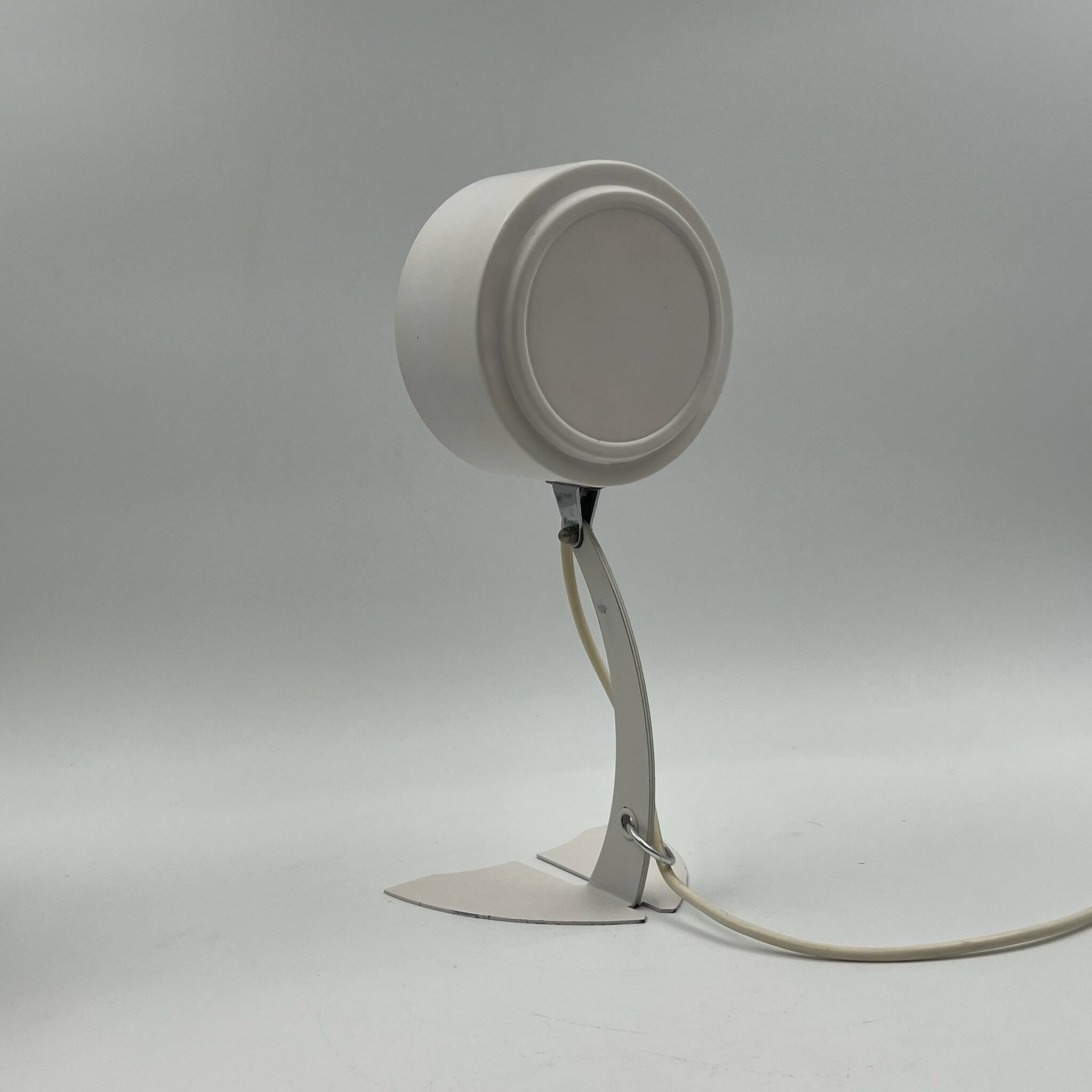 Iconic pair of targetti sankey table lamps - avantgarde italian lighting 70s