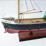 Tintin - Model of the Boat The Golden Toison' - The Mystery of the Wooden Golden Toison 60 cm