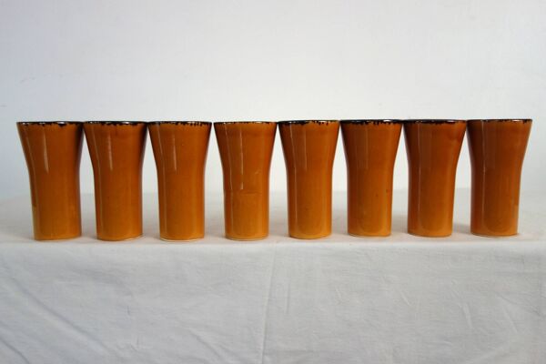 Service à orangeade vintage signé Claude Paci, Vallauris , années 70