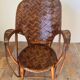 Chestnut armchair
