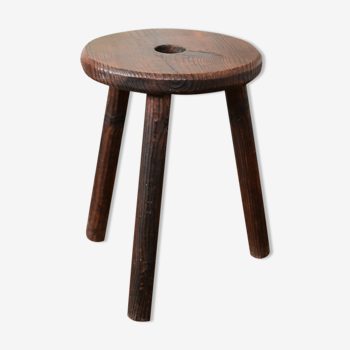 Brutalist tripod stool