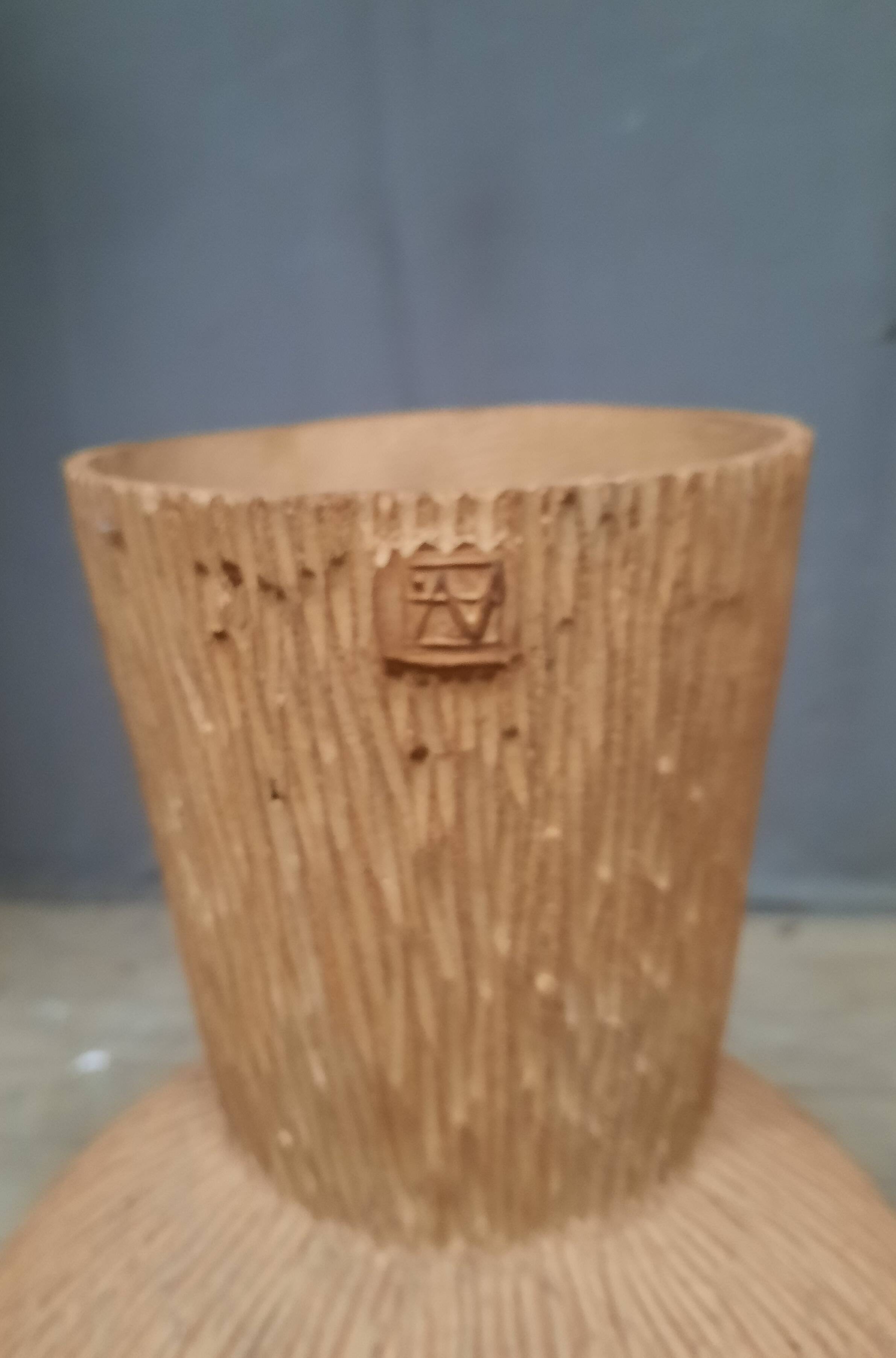 Terracotta vase