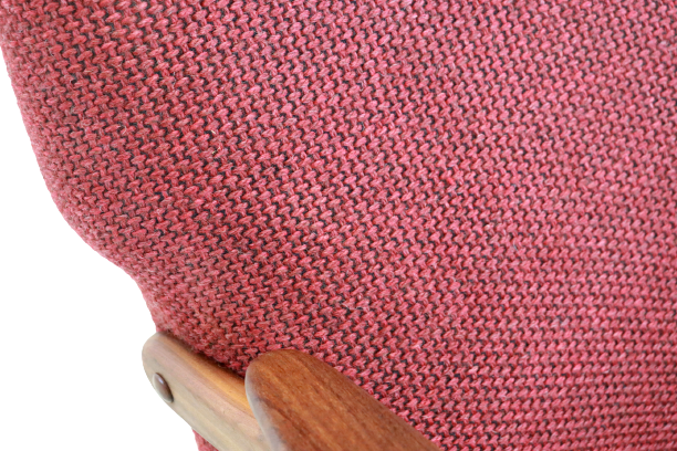 Armchair with footstool 'Vorchten'