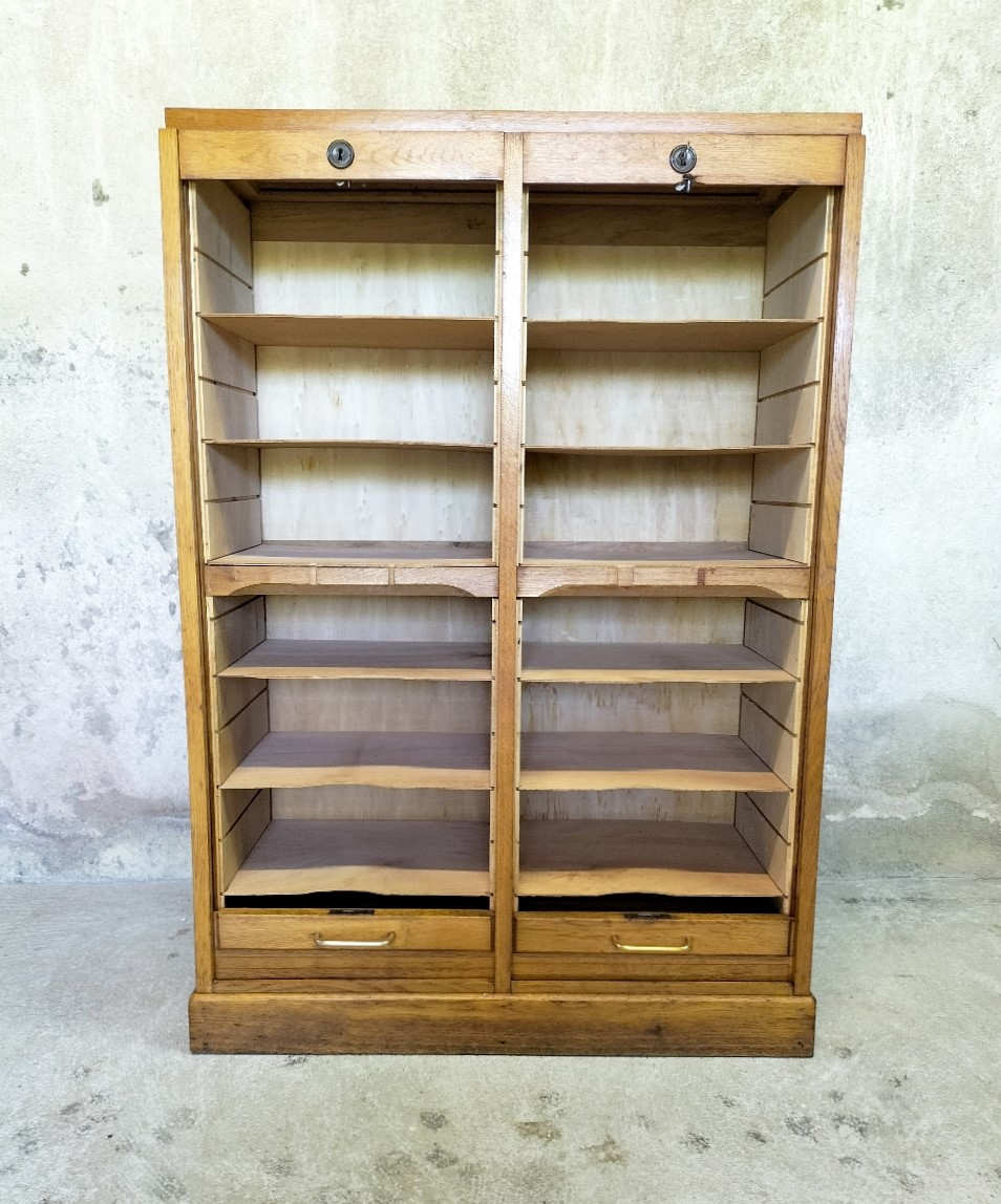 Double curtain wood binder