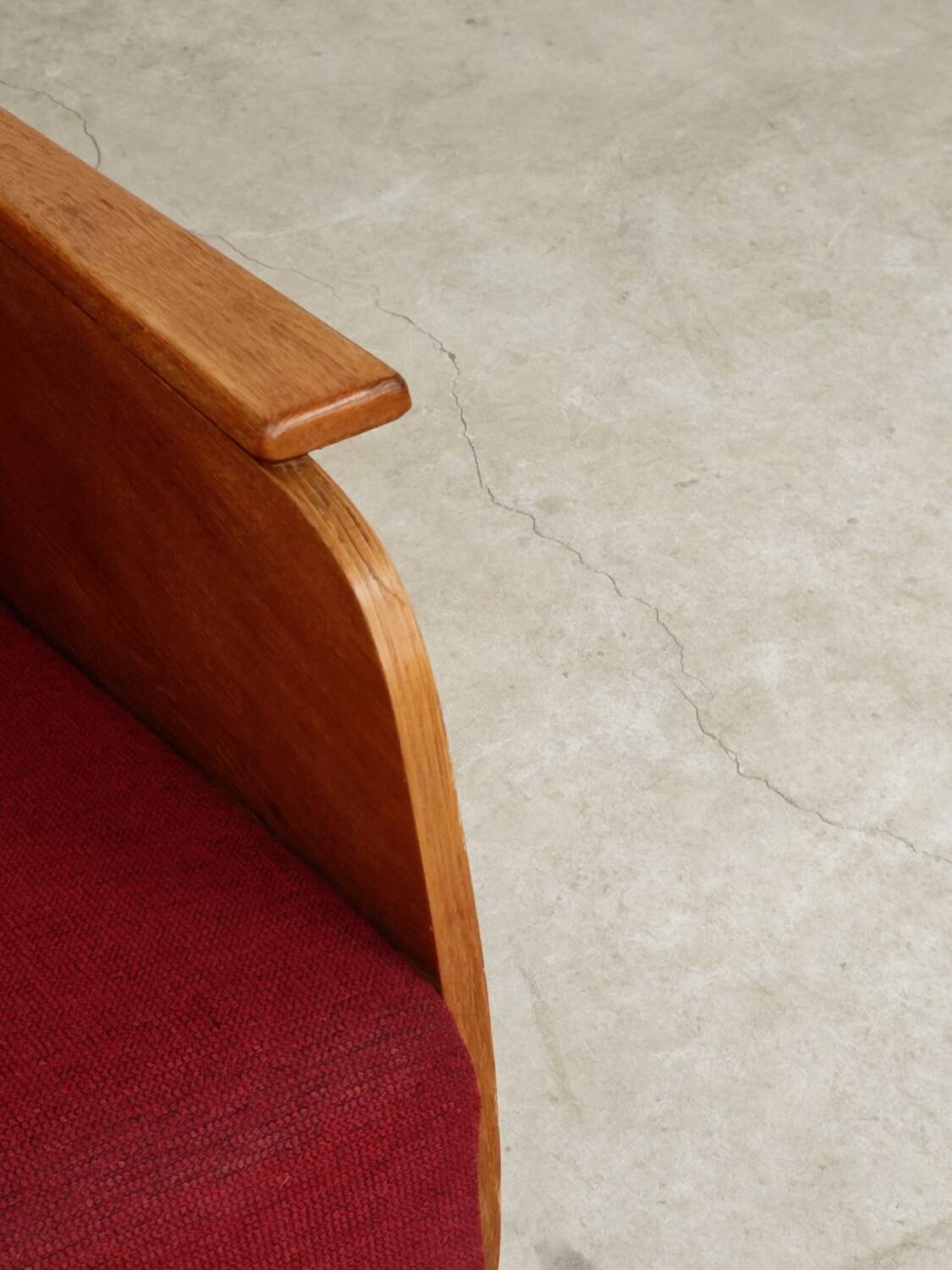 Art Deco Eastern European convertible daybed folding armchair 1960