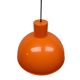 Jo Hammerborg “Bunker” hanging lamp, orange