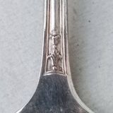 12 silverplated cake forks