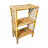 Rattan shelf