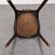 Set of 4 Baumann bistro chairs in bent beech, France circa 1930.