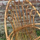 Rattan armchair