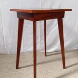 Small table with compass legs from the 50s
