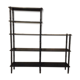 Napoleon III style blackened wooden shelf