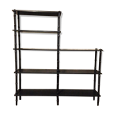 Étagère de style Napoléon III en bois noirci