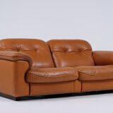 Canapé cuir 2 places ajustable De Sede 101