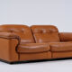 De Sede 101 adjustable 2-seater leather sofa