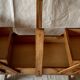 Worker - sewing box on vintage wooden legs - 3 floors