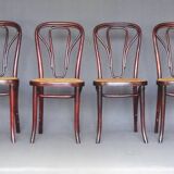 Set de 4 chaises Thonet N°623, vers 1915 état d'origine, 1915