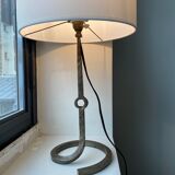 Wrought iron lamp