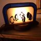 Art Deco glass lamp