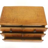 Scandinavian birch chest of drawers, Swedish modern, Sweden, 1940