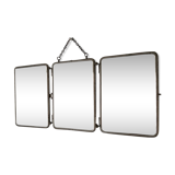 Mirror triptych barber, 1920 - 22 x 49cm