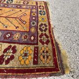 Turkish carpet of konya village / anatolian 19th