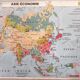 School map of Asia