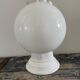 Vintage hand-shaped wall lamp in white ceramic