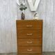 Chiffonier with compass feet