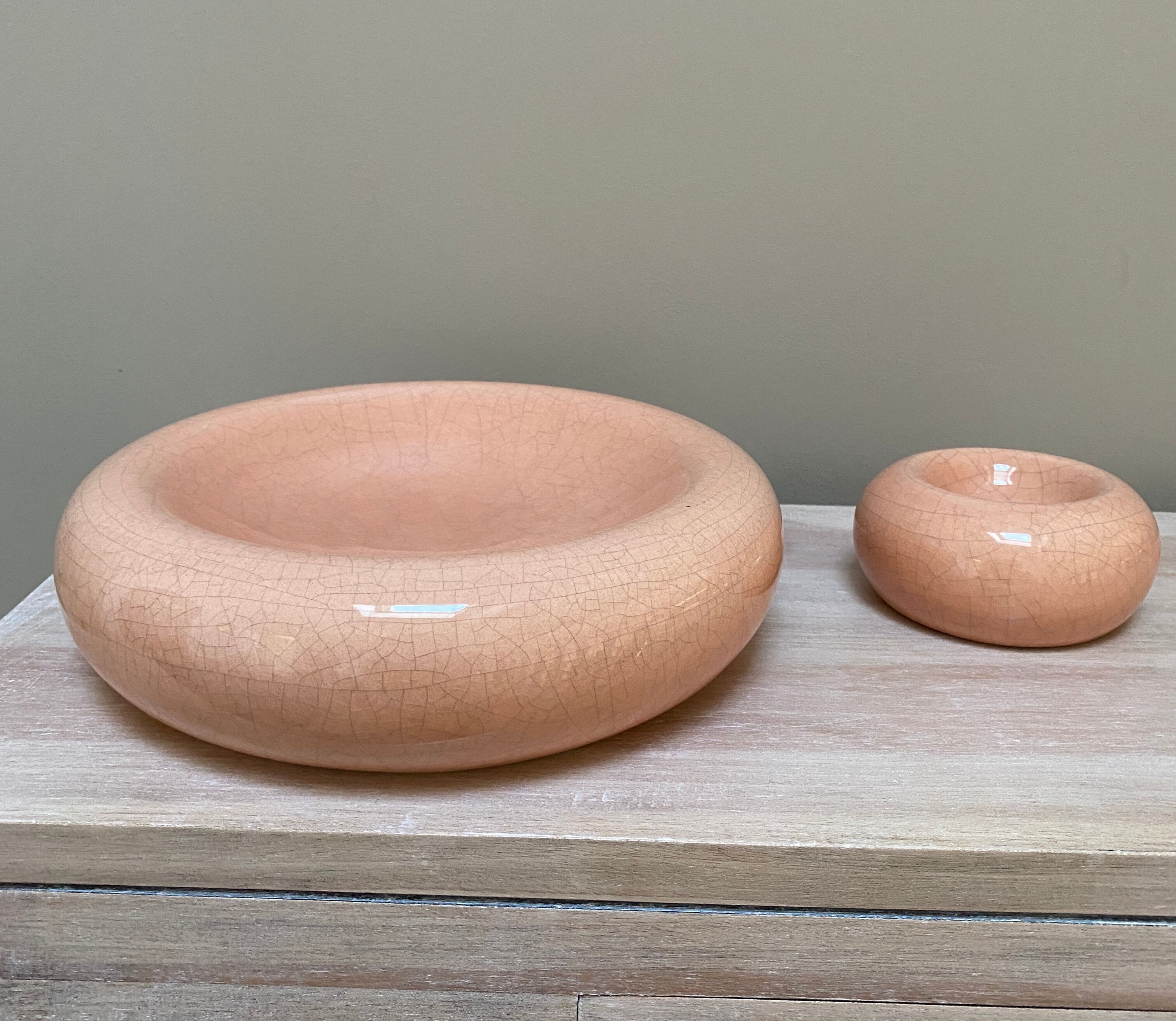 Pink trinket bowls