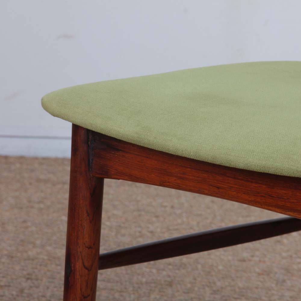 Set of 4 Scandinavian rosewood chairs by Niels Koefoed