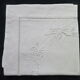 Pair of pillowcases in white mestizo with embroidery and days
