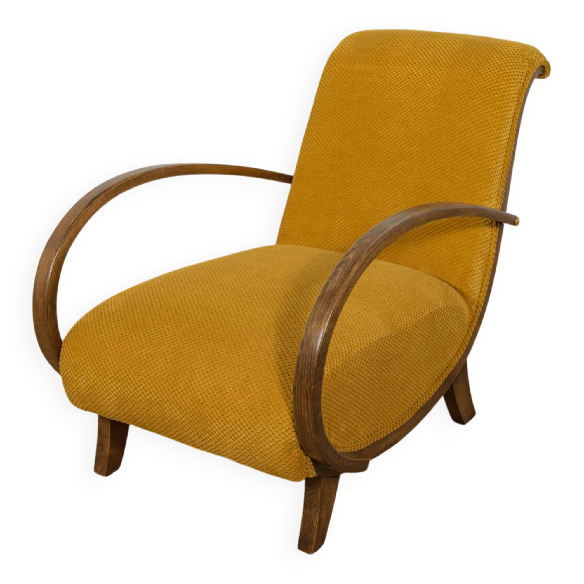 Art Deco Armchair, Poland, 1930s,