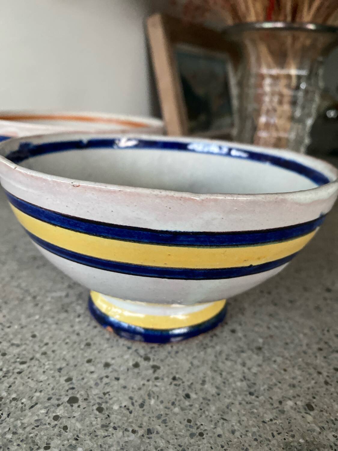 2 19th century earthenware bowls.