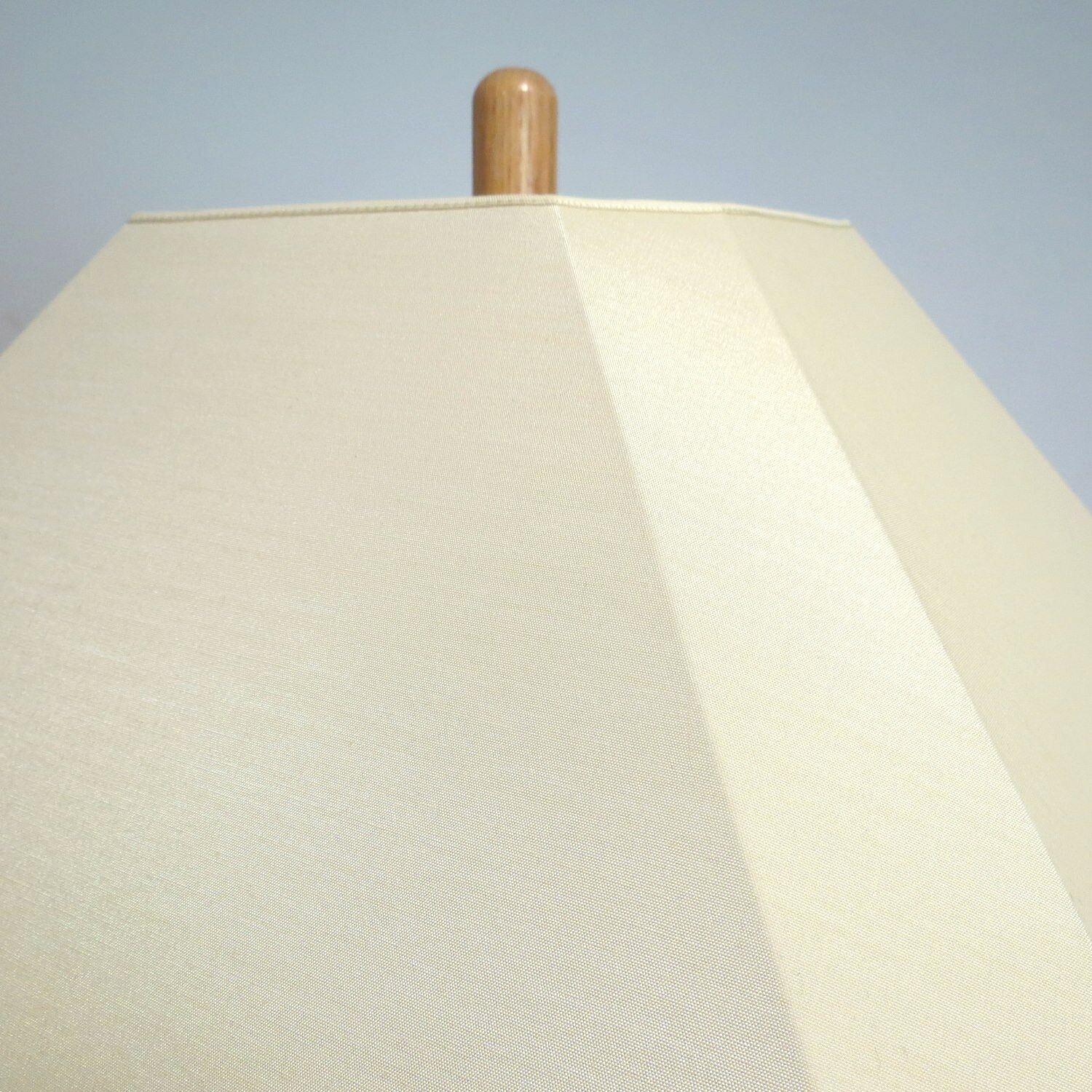 Wooden floor lamp, 1970s