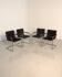 Set of 4 "D41" chairs by Jean Prouvé for Tecta 80's