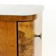 Minimalistic Art Deco Bedside Tables In Walnut Veneer, Czechoslovakia 1930s