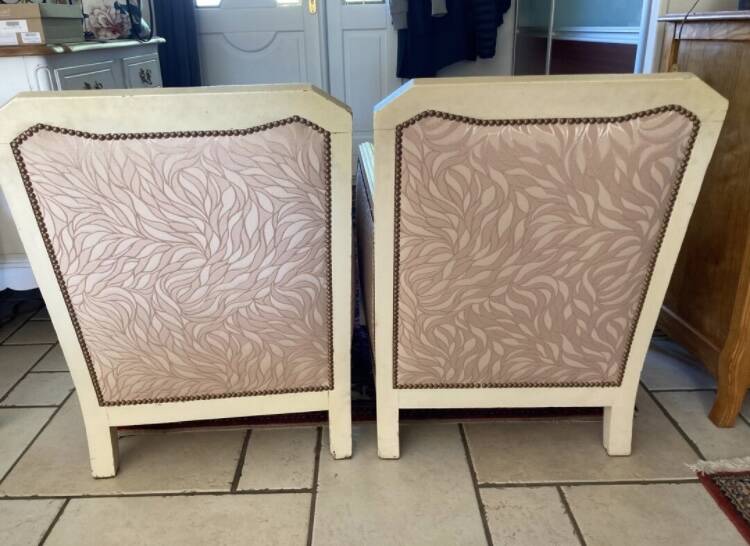 Paire de fauteuils art déco