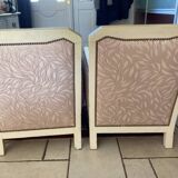 Paire de fauteuils art déco