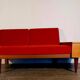 Svanette daybed sofa by Ingmar Relling, Vintage Scandinavian 1960s