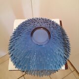 Blue glass bowl